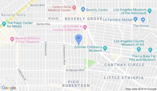 The Academy - Beverly Hills location Map
