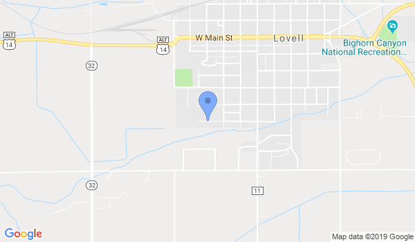 Bighorn Martial Arts Academy location Map