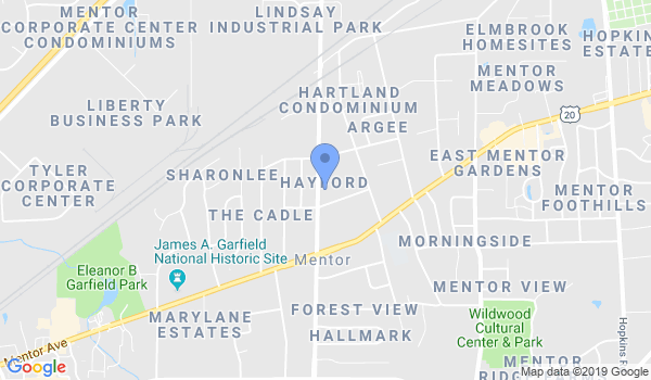 Bill Di Carlo's Karate Studio location Map