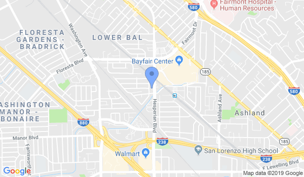 Bitw Karate School location Map