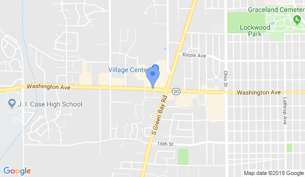 Black Belt Karate Studio location Map