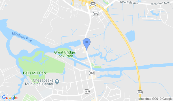 Blackhawk Karate & Kick Boxing location Map