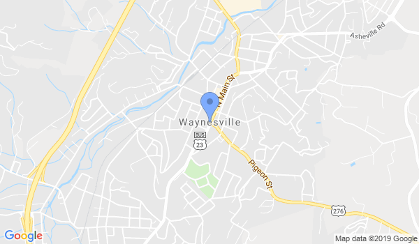 Blue Ridge Karate Club location Map