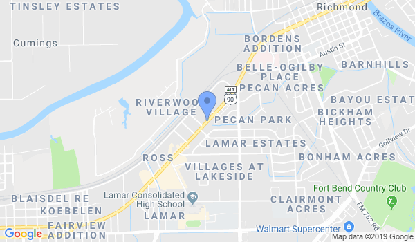 Blue Tiger Martial Arts location Map