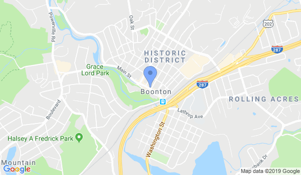 Boonton Karate Academy location Map