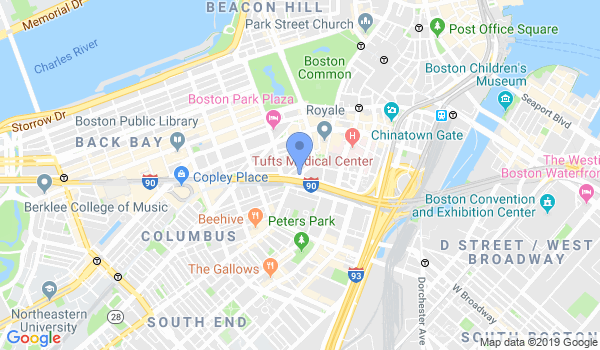 Boston Kokikai Aikido location Map