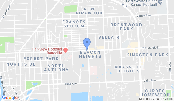 Bowles Karate Academy location Map