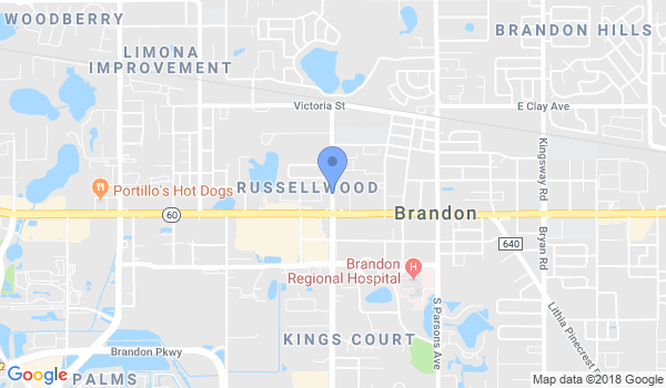 Brandon Kung Fu location Map