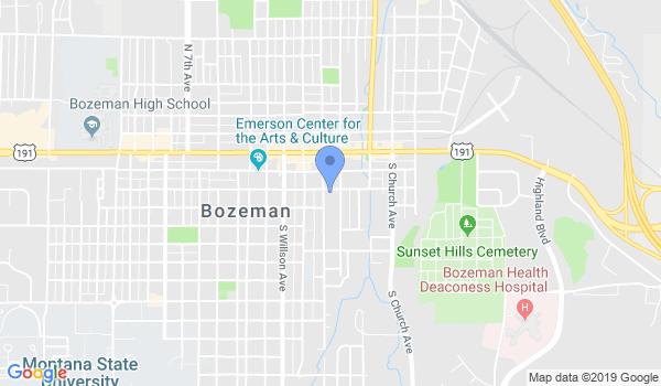 Bridger Mountain Karate-DO location Map