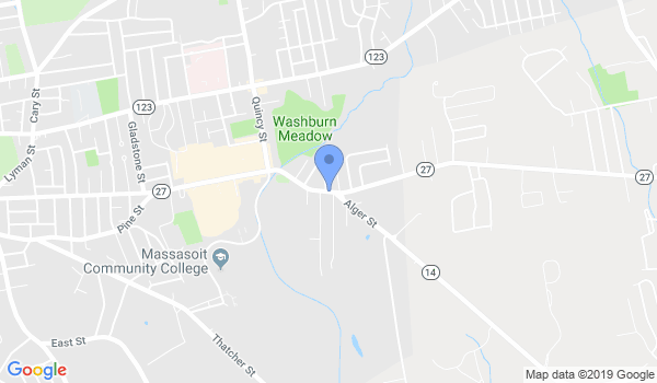 Brockton Karate Club location Map