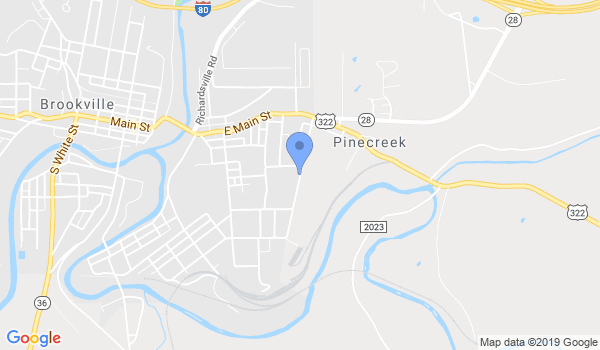 Brookville Martial Arts Academy location Map