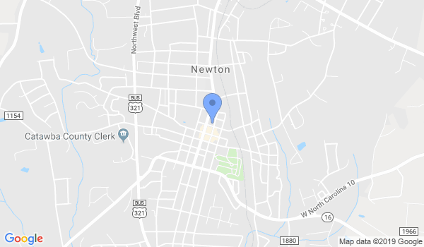 Budokan Newton Martial Arts location Map