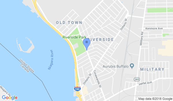 Buffalo Dynamic Karate location Map