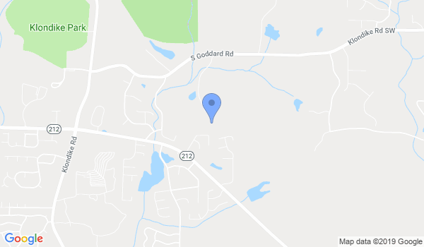 Bujinkan Atlanta Dojo location Map