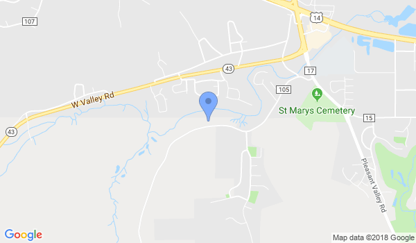 Burns Valley Judo Club location Map