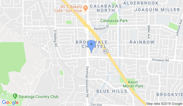 California Karate Academy location Map