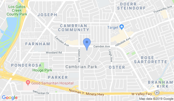 Camp Carter International Karate Association location Map