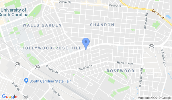 Capital Karate location Map