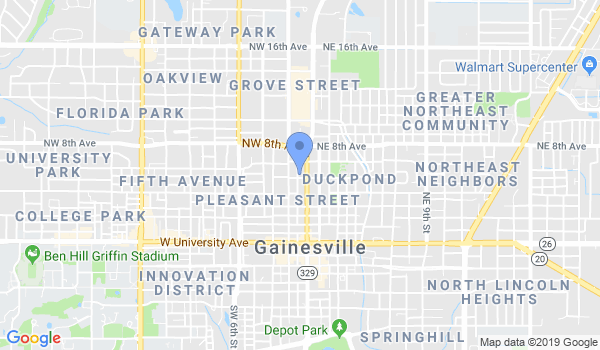Capoeira Academy of Gainesville location Map