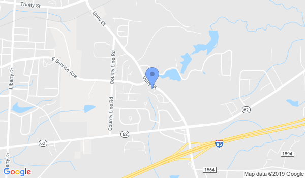 Carolina Family Karate-Do location Map