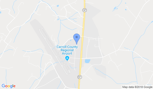 Carroll County Kenpo Karate location Map
