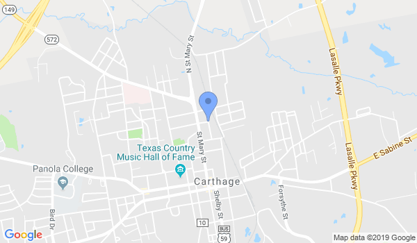 Carthage Karate location Map