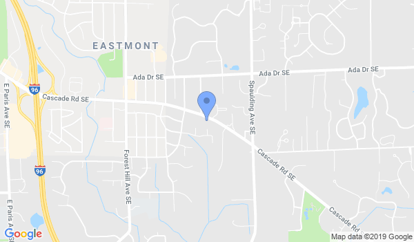 Cascade Karate Academy location Map