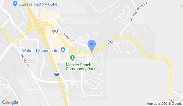 Mojo Dojo of Castle Rock location Map