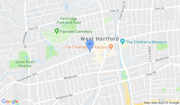 Center School of Martial Arts location Map