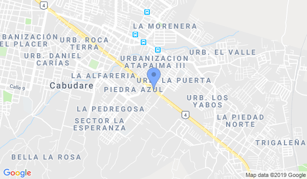 Centro de Artes Marciales Dojo Tode Jutsu Venezuela location Map