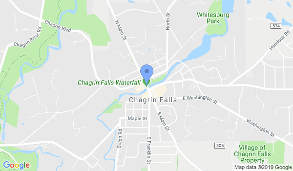 Chagrin Falls Aikido Club location Map