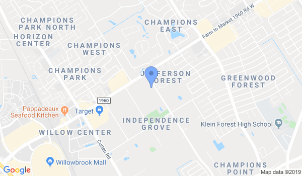Champions Tae Kwon-DO location Map