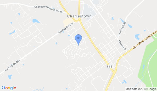 Charlestown Karate Club location Map