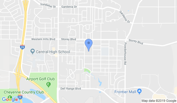 Cheyenne Brazilian Jiu Jitsu location Map