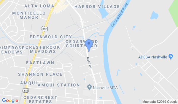 Choong Sil Taekwondo Fdrtn location Map