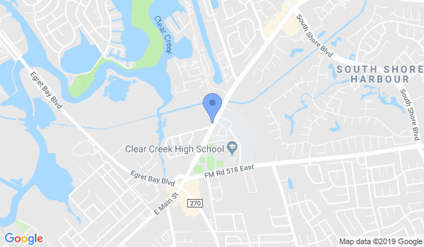 ClearLake Shotokan location Map