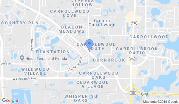 Clear's Silat of Carrollwood location Map
