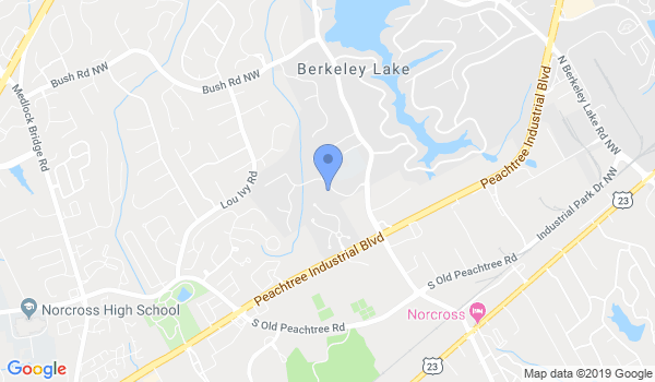 Coffey Karate location Map