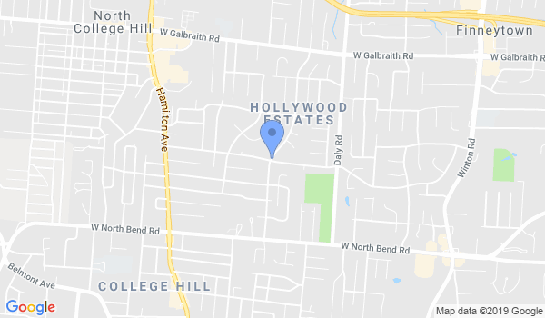 College Hill Taekwondo Institute location Map