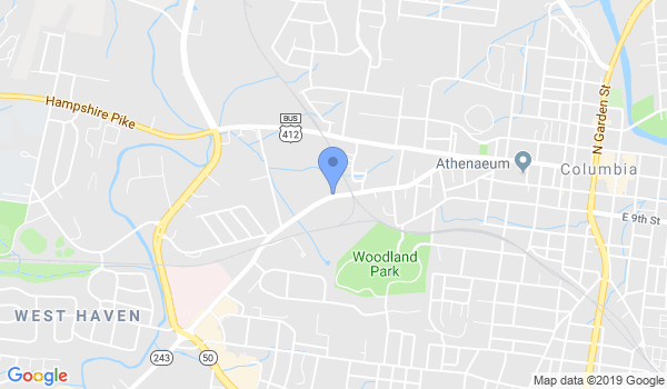 Columbia Taekwondo location Map