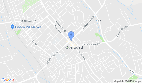 Concord Academy of Martial Arts location Map
