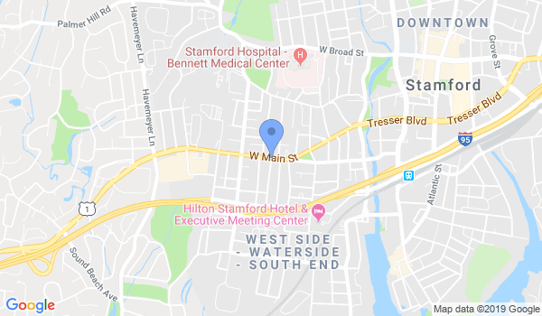 Connecticut's Finest Karate location Map