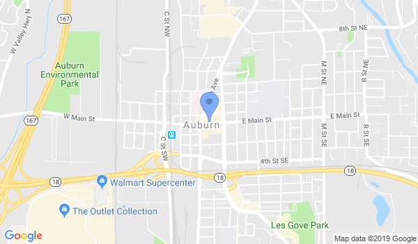 Covington School of Karate location Map