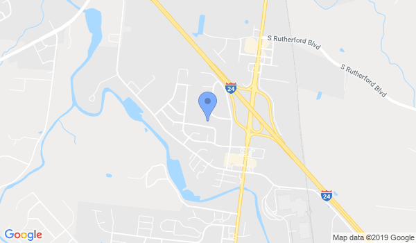 Cox' Family Martial Arts location Map
