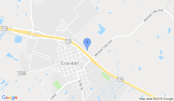 Crandall Family martial Arts location Map