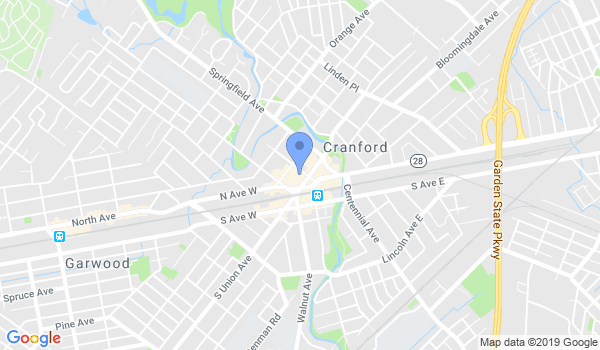 Cranford Taekwon-Do Center location Map