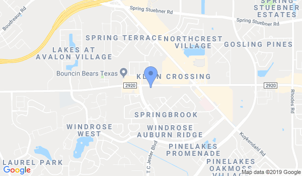 Crosswinds Martial Arts location Map