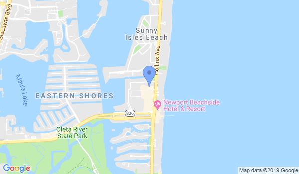 DB Karate School location Map