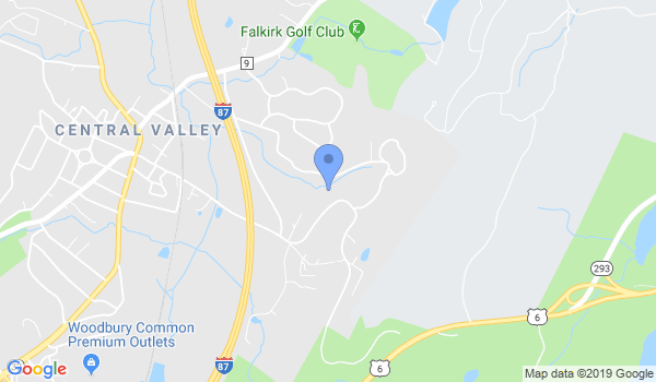 DE Blasio's Woodbury Karate location Map
