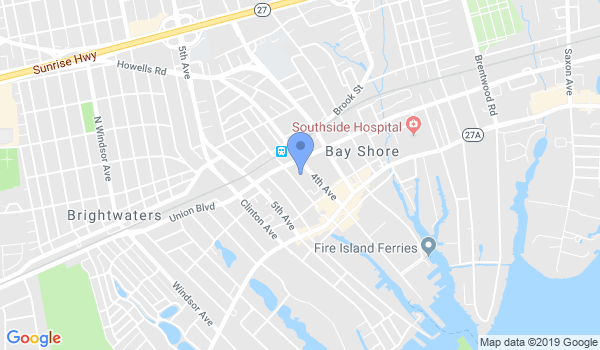 Darbys Martial Arts Studio location Map